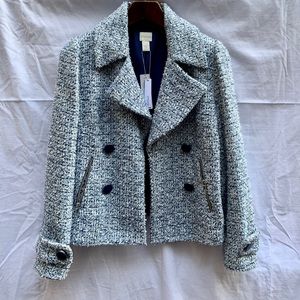 Chico’s 💙blue textured jacket